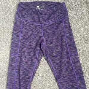 Purple leggings